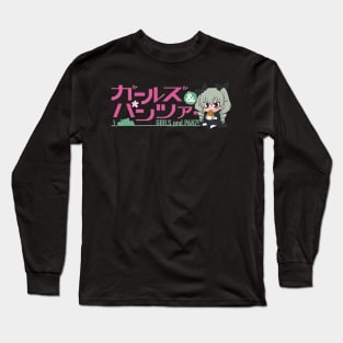 Chibi Cute Girls Und Panzer Long Sleeve T-Shirt